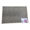 Plain Grey Indoor Machine Washable Door Mat Non Slip Home Mat 60 x 40cm