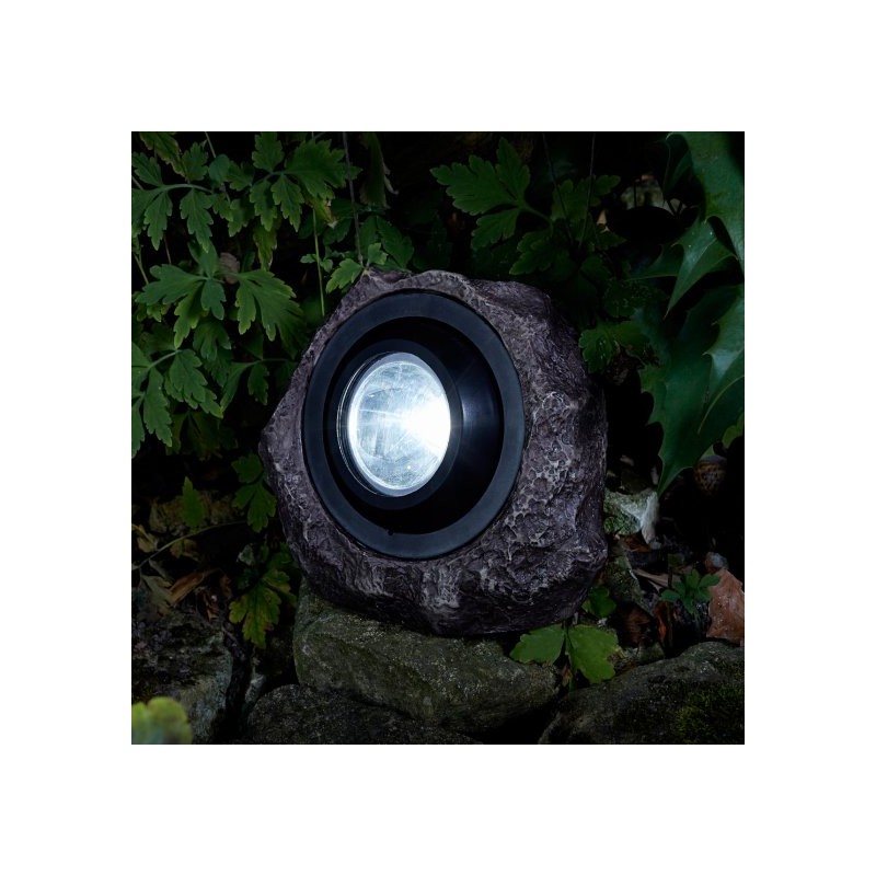 Jumbo Rock Solar Powered Super Bright Garden Light Decor