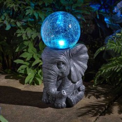 Cute Elephant Orb Solar...