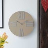 Moda Taupe Design Wall Clock 30cm Suitable For Indoor & Outdoor Use