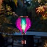 Aurora Flaming Balloon Hanging Garden Solar Powered Lantern