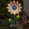 3Pk BloomLine Flower Solar Powered Stakes Garden Light Stunning Designs