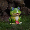 XL Blinkin' Frog Light Solar Powered Fun Garden Decorative Outdoor Lighting