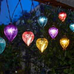 10 Rainbow Balloon Solar...