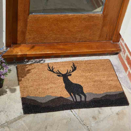 Monarch Stag Decoir Front Or Back Doormat Home Mat For Indoor Or Outdoor Use